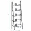 Shelving * | Casual Home 5-Shelf Ladder Bookcase, Natural