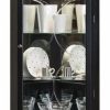 China Cabinets & Hutches * | Pulaski Furniture Pulaski Oxford Black Corner Curio