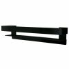 China Cabinets & Hutches * | Transolid Jgbs20-Pc Jocelyn 20-In Grab Bar Shelf, Matte Black, 20X4X3