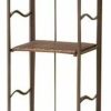 Shelving * | Pemberly Row 4 Tier 13 Bakers Rack In Antique Brown