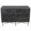 Accent Chests & Cabinets * | Moti Aliso Samara 6 Drawer Chest, Recycled Pine On Iron Base