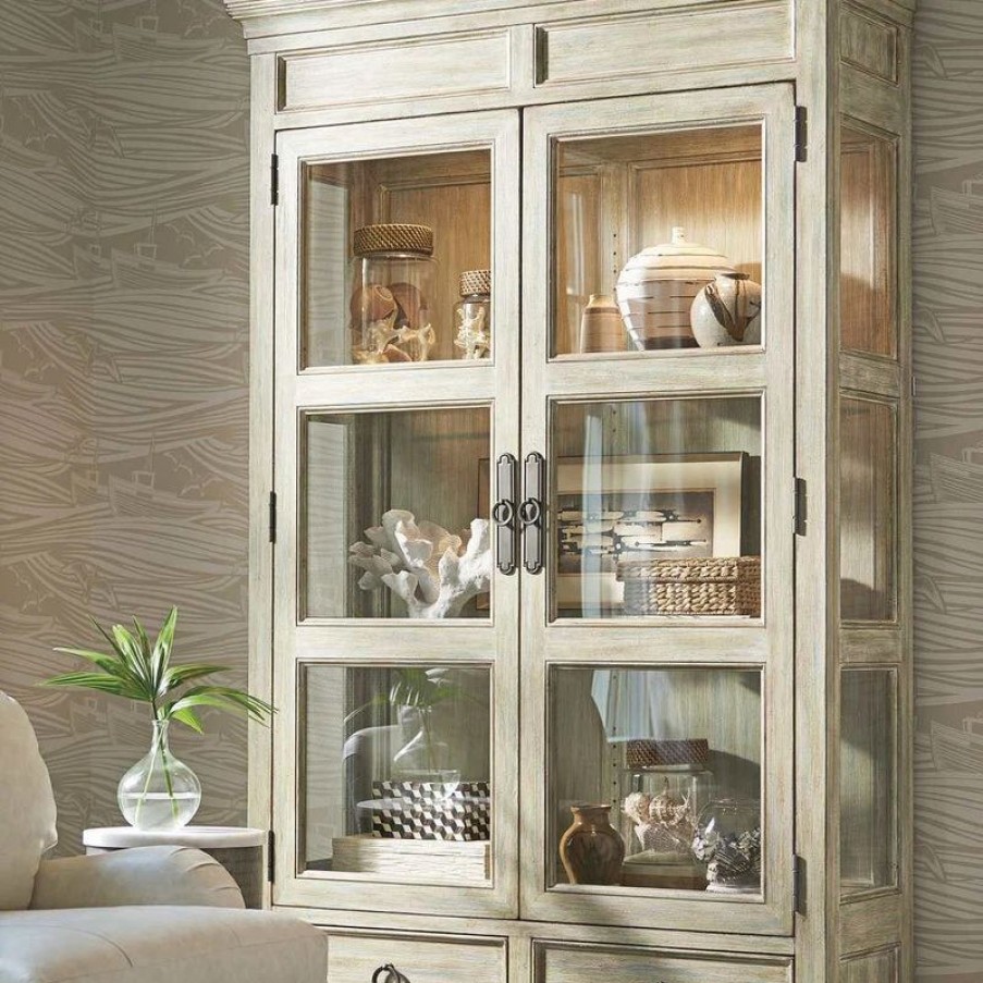 China Cabinets & Hutches * | Tommy Bahama Home Sanctuary Curio China