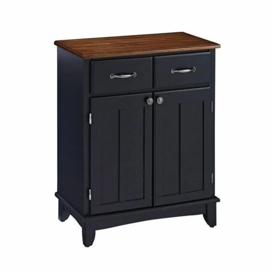 Buffets & Sideboards * | Homestyles Buffet Of Buffets Wood Buffet In Black