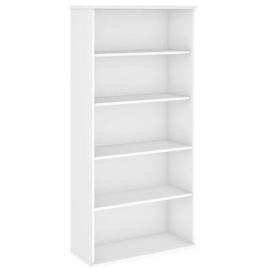 Shelving * | Bush Business Furniture Studio C 5 Shelf Bookcase