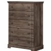 Accent Chests & Cabinets * | South Shore Furniture South Shore Avilla 5 Drawer Chest In Fall Oak