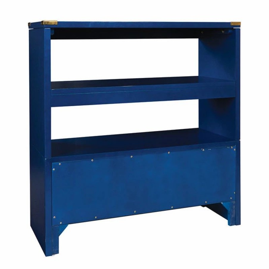 Shelving * | Office Star Products Wellington 36 Bookcase, Lapis Blue