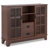 Buffets & Sideboards * | Acme Furniture Acme Dubbs Cabinet, Walnut