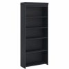 Shelving * | Bush Business Furniture Fairview 5 Shelf Bookcase In Antique Black Engineered Wood