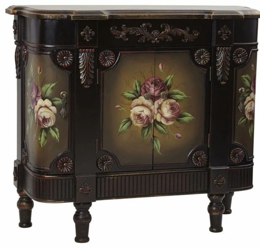 Accent Chests & Cabinets * | Nearly Natural, Inc. French Vintage Style Floor Cabinet