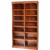 Shelving * | Forest Designs Furniture Traditional Alder Bookcase, Whitewash Oak, 84H