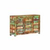 Buffets & Sideboards * | Vida Xl International B.V. Vidaxl Sideboard Solid Wood Reclaimed Storage Wooden Side Cabinet Furniture