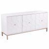 Buffets & Sideboards * | Sei Furniture Grannison Three-Door Accent Cabinet, White