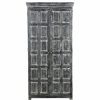 China Cabinets & Hutches * | Moti Martin Cabinet 2-Door Tall Cabinet In Distressed Gray Finish