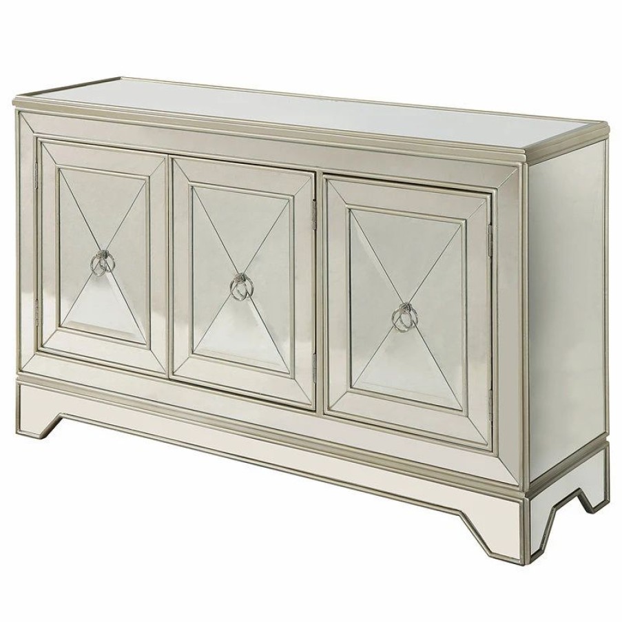 Buffets & Sideboards * | Coast To Coast Imports, Llc 3-Door Credenza