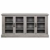 Buffets & Sideboards * | Belleze 70 Rustic Wood Sideboard Stand 4 Doors Buffet Cabinet, Gray Wash