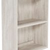 Shelving * | Ashley Furniture Industries Dorrinson Antique White Small Bookcase