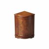 Accent Chests & Cabinets * | Beaumont Lane Corner Cabinet In Olive Ash Burl