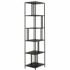 Shelving * | Henn&Hart 18 Blackened Bronze Metal Bookcase