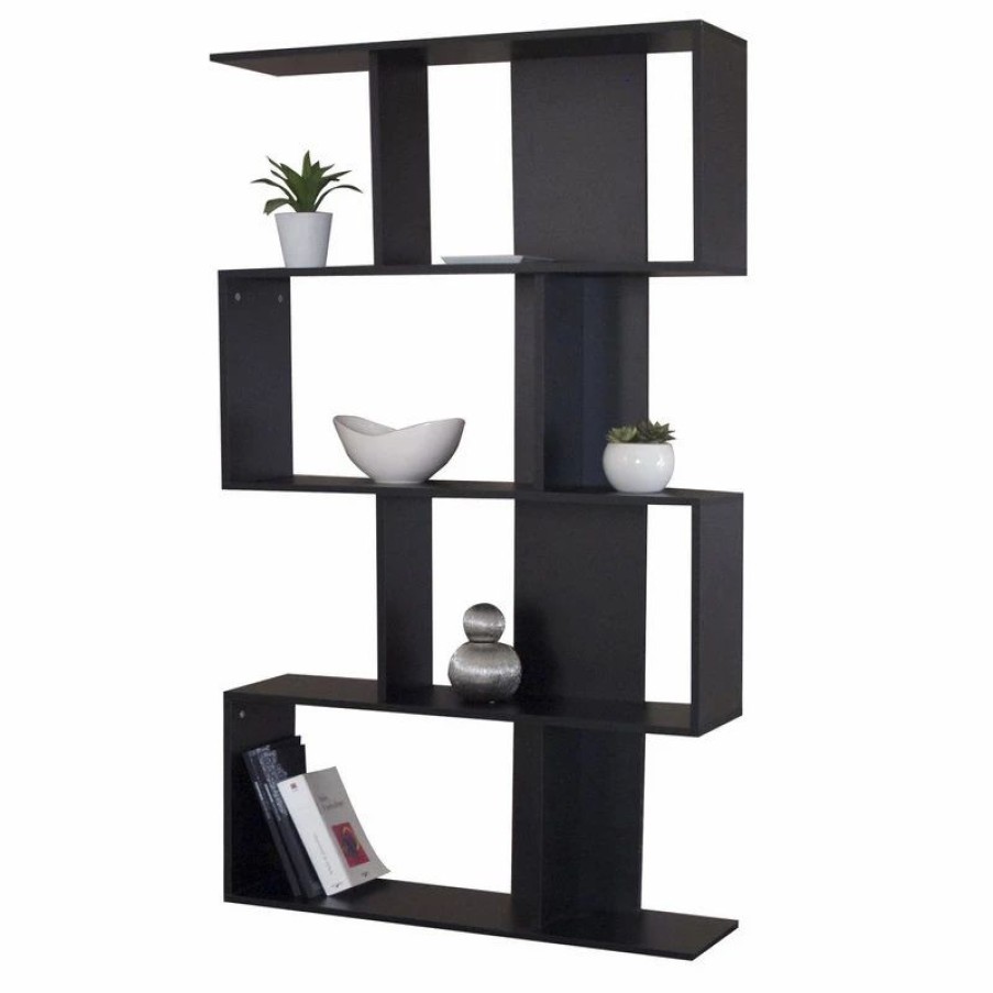 Shelving * | Symbiosis Sigma Bookcase, Black