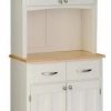 Buffets & Sideboards * | Homestyles Buffet Of Buffets Wood Buffet With Hutch In Off White