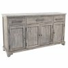 Buffets & Sideboards * | Mckee Reclaimed Pine 3 Drawer 4 Door Sideboard By Kosas Home