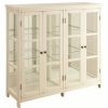 China Cabinets & Hutches * | Coaster Home Furnishings Coaster White Accent Display Cabinet