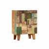 Buffets & Sideboards * | Vida Xl International B.V. Vidaxl Hand Carved Sideboard Solid Reclaimed Wood Side Cabinet Storage Stand