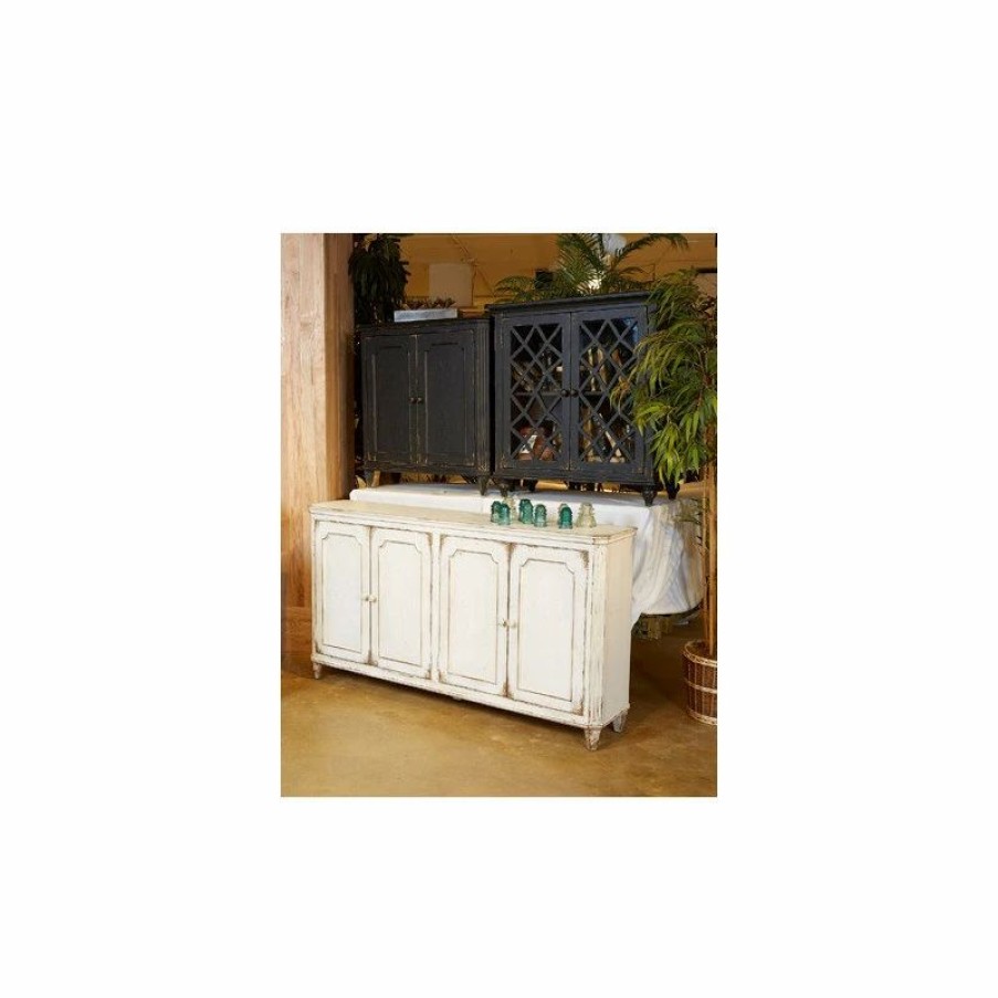 Buffets & Sideboards * | Ashley Furniture Industries Mirimyn Door Accent Cabinet, Antique White T505-560