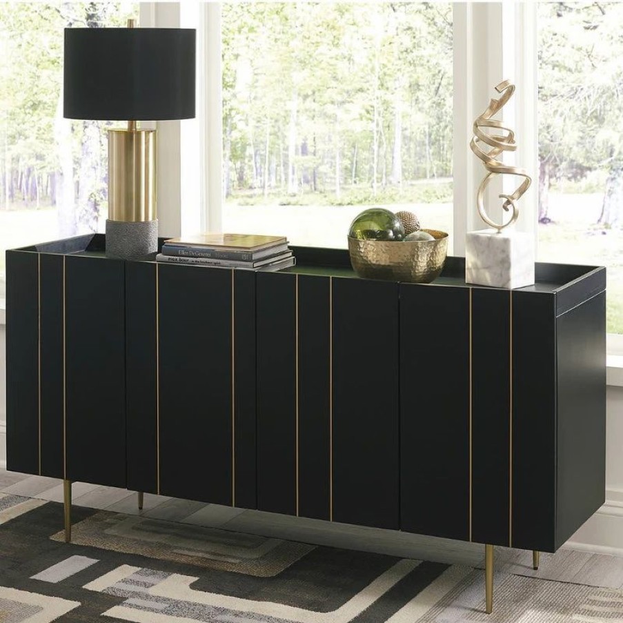 Buffets & Sideboards * | Signature Design Of Ashley Brentburn Accent Cabinet