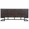 Buffets & Sideboards * | Mandalay Home Furnishings, Inc. Millbrae Sideboard Black Oak With Gray And Brown