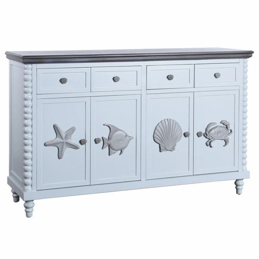 Buffets & Sideboards * | Stylecraft Horwitz 4 Door Accent Cabinet